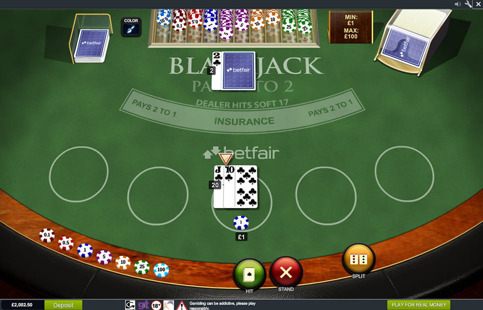 Blackjack Game Options – Player’s Turn