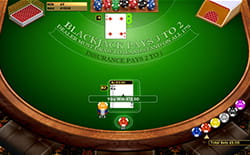 Classic Blackjack at 888 Casino